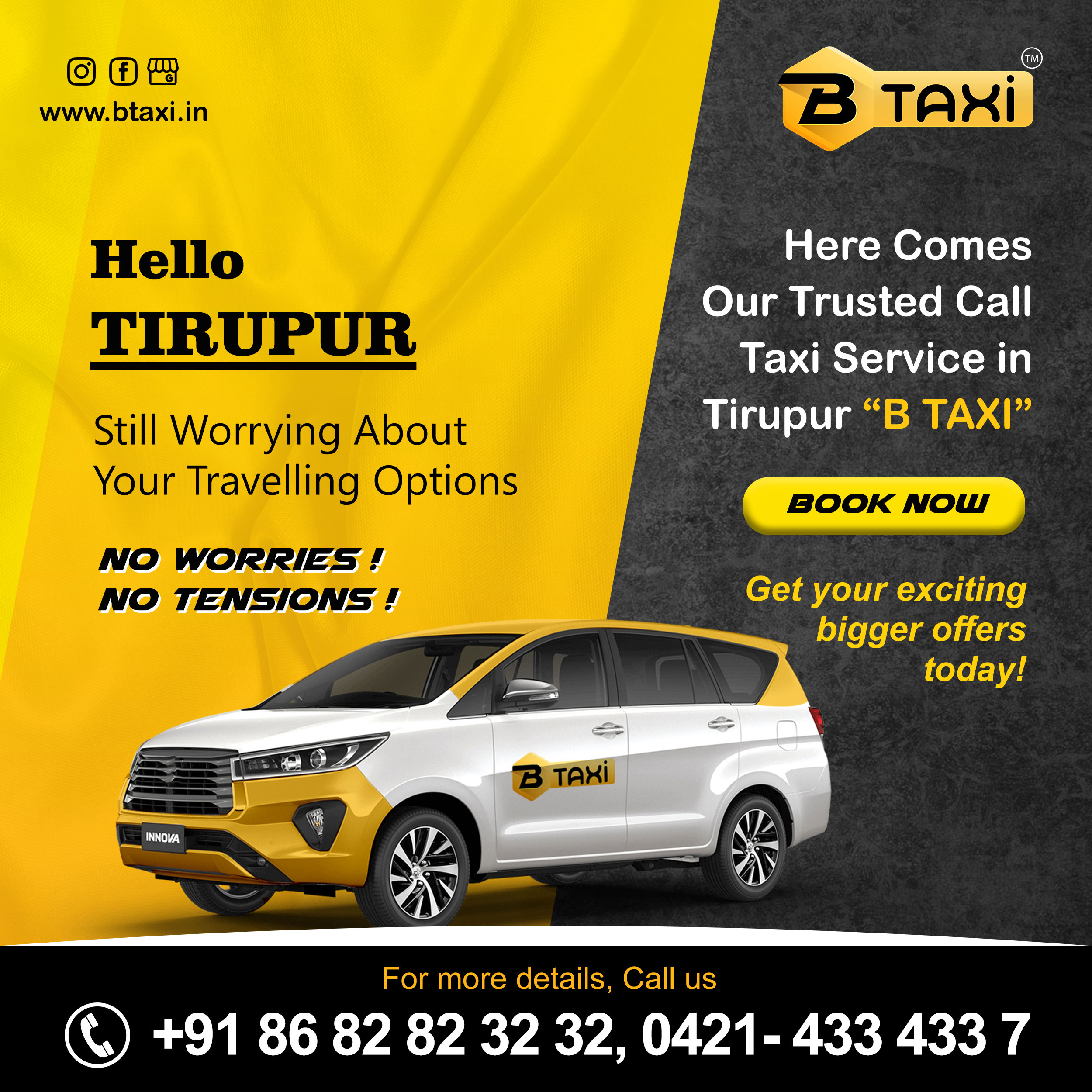 B Taxi Tirupur